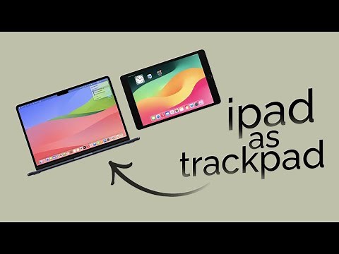 How to Use iPad as Trackpad for Mac (tutorial)