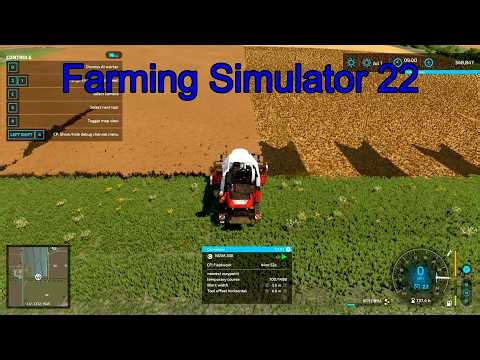 Farming Simulator 22 Gameplay: Harvesting and Selling Wheat | Farm Life
