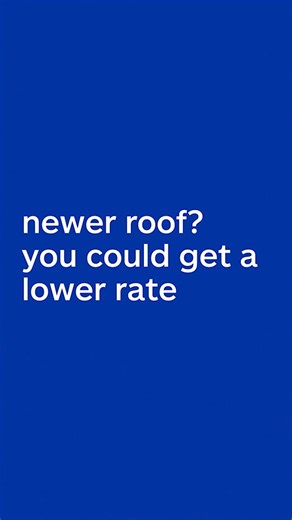 Switch to Allstate and you could lower your home rate with a newer roof. | Allstate
