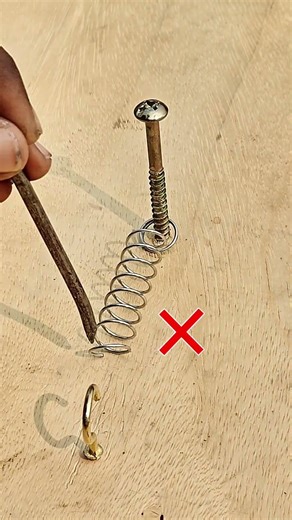 This Spring Trick Will Blow Your Mind! 👍#skills #craft #knowledge #outdoors