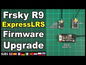 Frsky R9 Receiver - ExpressLRS Firmware Upgrade (Bootloader & ST-LinkV2)