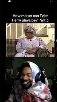 When Tyler Perry plays hit a little too close to home! 😂