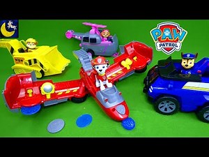 Paw Patrol Toys Flip and Fly Marshall Transforming Jet Plane Rescue Chase from Slime Rubble Skye Toy