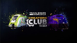 🖌️ 🚈 The Creators Club Beta is out now for Train Sim World 2! 🚈 🖌️ Download the free update today and get ready to personalise your rail journey with easy-to-use tools. You'll also get to share your work with all players around the world on any platform! 🚈 🎨 🌍 🔗 https://bit.ly/TSW2-Creators-Club-Beta-Out-Now-1 | Train Sim World