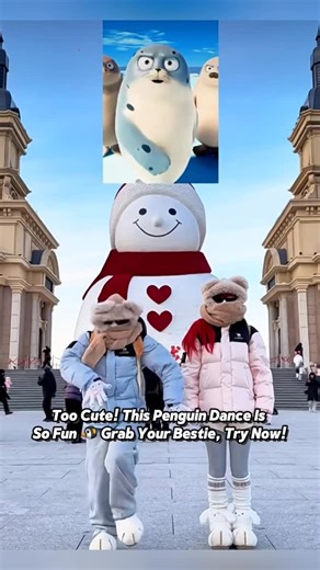 Lulu Yoga&Beauty | Too Cute! This Penguin Dance Is So Fun 🐧 Grab Your Bestie, Try Now! #shorts #CuteDance #PenguinFun #BestieMoments #Trending DanceChallenge | Instagram