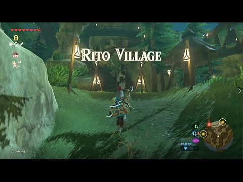 Rito Village to Flight Range - Divine Beast Vah Medoh Quest from Kaneli - Zelda Breath of the Wild