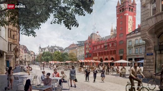 Visionäre Pläne für das Basler Stadtzentrum
