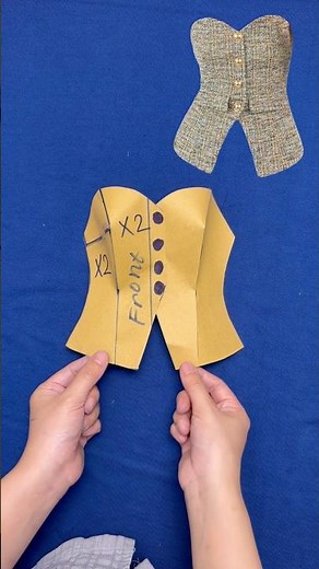 Pattern Making Tutorial for a Sweetheart Neckline Top ✨ #sewing #diy #pattern