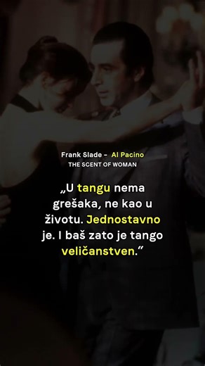 Tango nema grešaka – samo hrabrost da plešeš 🔥 | Al Paćino #shorts #shortsfeed
