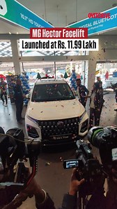 101K views · 533 reactions | MG Motor India has launched the Hector...