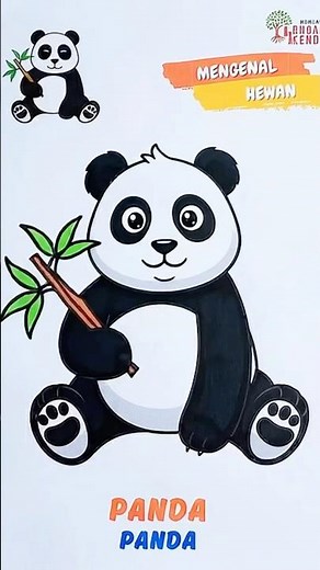Coloring Panda #coloringforkids #coloring #panda