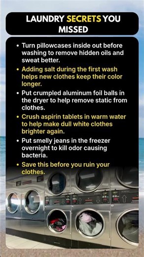 Laundry Secrets You Missed