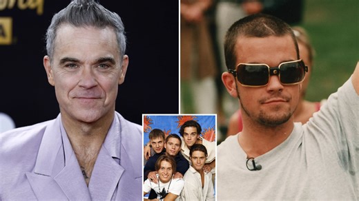Robbie Williams planning to get a WIG as he admits he’s going bald