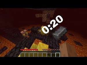 obtian netherite ingot in 0:20