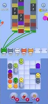 Knit Out Level 133 Walkthrough Tutorial #knitout #knitoutgame #knitoutpuzzlegame
