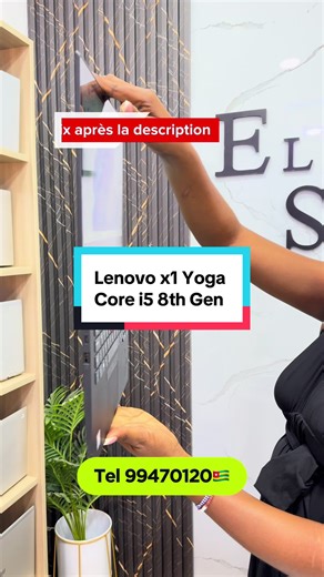 *Lenovo Thinkpad X1 Yoga core i5 vPro ultraslim et très clean, Pc très rapide et très performant, écran tactile convertible x360*✨ 8th génération _Écran 14
