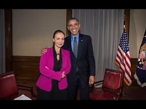 Exclusive interview of Barack Obama, by Laurence Haïm for iTELE