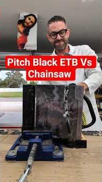 Opening A Pitch Black ETB with a Chainsaw and a MiterSaw