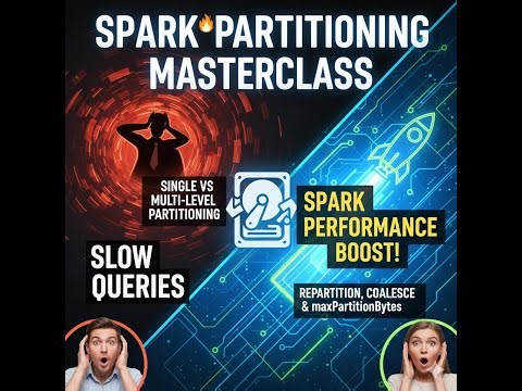 Spark Partitioning : Single vs Multi-Level, Repartition, Coalesce & maxPartitionBytes Explained!