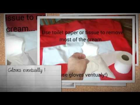 How to remove stains on PVC, easy, fast