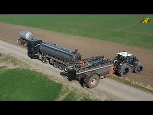 Traktor Fendt 942 Horsch Feldpritze Lohnunternehmen M&H Agrar Logistik Düngung Landwirtschaft farner