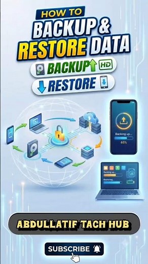 How to Backup & Restore Your Android Phone Data 🔄📱 #shorts