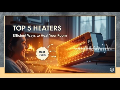 TOP 5 Best Electric Space Heaters 2025 | An Efficient Way to Heat Any Room