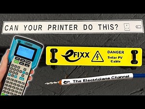 Are These The Best Electricians Label Printers? The Thermomark Go printers from Phoenix Contact can print almost any label needed by electricians and more. In this label maker review, we look closely at two versions of the Thermomark series. We've used the printers to create labels for distribution boards, consumer units, cable markers, and even eFIXX branded heat shrink. You can get the full Phoenix Contact label printer specs here. 👉 http://hub.efixx.co.uk/Theromark-go-k (the one with the key