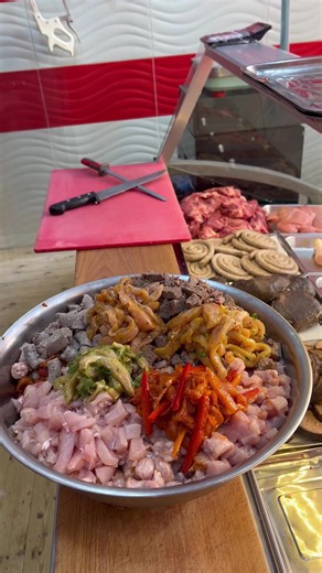 بوشار لذيذ مع اللحوم المغربية