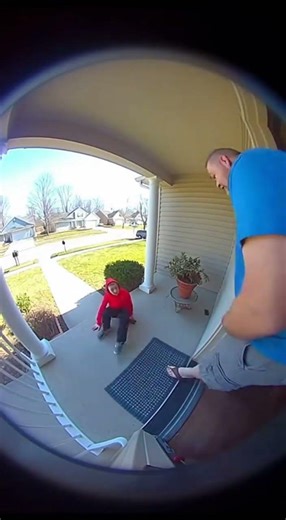 Caught Ding Dong Ditching! 😂