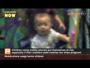 Mobile phone usage harms children