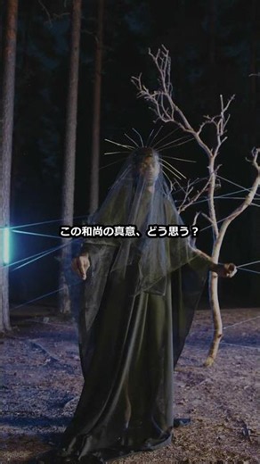 【戦慄の真実】全身に経文を刻むも耳だけ書き忘れた和尚の罠🩸 #Shorts