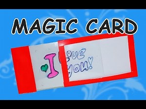 DIY craft ideas / DIY card ideas / How to make magic card / DIY beauty and easy