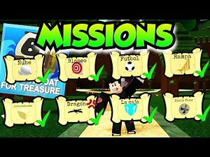 HOW TO DO ALL 8 Build a Boat for Treasure MISSIONS✔️ with glitches, easy and fast🔥