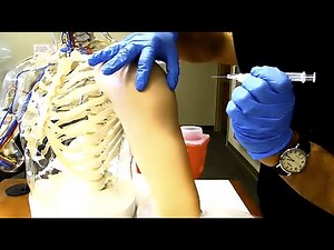 Vaccine Injection Technique Lecture and Demonstration