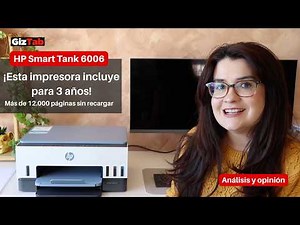 HP Smart Tank 6006: The printer that includes 3 years of ink or 12,000 pages without refilling