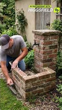 Outdoor Faucet Improvement for a Cleaner Garden Setup 🚰✨ #garden #renovation