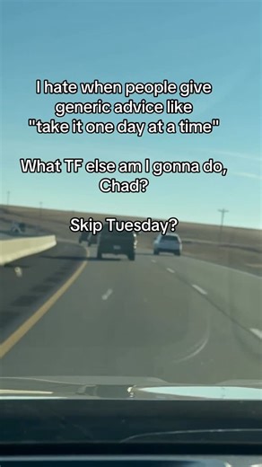 Stacey Kirby on Instagram: "One day at a time over here 🤍#relatable #onedayatatime❤️ #advice #time #generic"