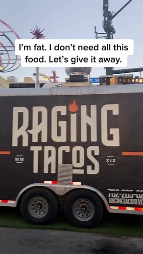 Sharing Food with the Community | Raging Tacos Donation in Vegas