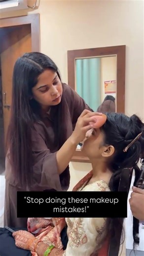 1. Applying too much foundation at once. 2. Using a concealer that is too light under the eyes