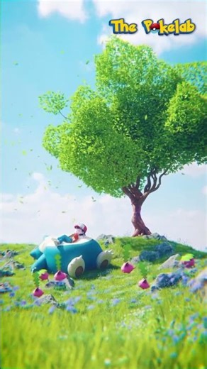 Relaxing with Snorlax