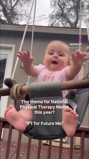 We're happy to congratulate our second #PTMonth contest winner, BabyMove! Check out how they're spreading the word on the power of #PTForFutureMe. 👇 "Join me this October as we celebrate 1️⃣ The devoted pediatric PTs who crawl around on the floor and squeeze into tunnels on playscapes to help babies and toddlers meet their movement goals. 2️⃣ The parents who trust their instincts and #ChoosePT to support their little one maximizing their capabilities. 3️⃣ The babies and toddlers who put in the 