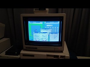 Windows 2.03 tour. Running on Tandy 1000 SX #septandy