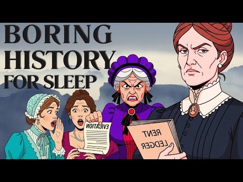 Daily Life Inside a Victorian Boarding House | Boring History For Sleep