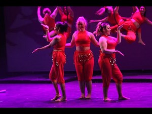 Aerial Hoop Performance - Shakalaka Baby Bombay Dreams : Showcase Routine : Blush Aerial Dance