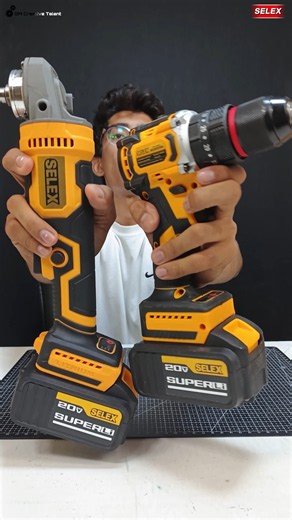 Unboxing Cordless Drill and Angle Grinder!!! 🔥🔥 #tools #unboxing # #experiment