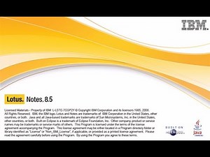 How to configure Gmail in Lotus notes 8