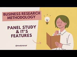 Panel Study| Research Method, Business Research Methodology #shortnotes #bba #bcom