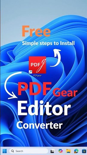 How to Install PDF Gear Free PDF Editor Converter #hdamstech #youtubeshorts #shorts #shortvideo