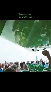 Roar down the Hudson River to the Statue of Liberty with lots of twists, turns and splashy action on the BEAST speedboat ride. CityPASS guests can upgrade their Circle Line sightseeing cruise to a more heart-pounding ride for $5. #beastnyc #nyc #speedboat #newyork | CityPASS